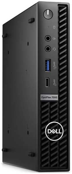 Компьютер Dell Optiplex 7000 Micro i7 12700T/16GB/512GB SSD/UHDG 770/GbitEth/WiFi/BT/260W/мышь/клавиатура/Linux