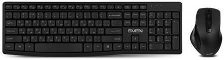 Клавиатура и мышь Wireless Sven KB-C3500W 2,4 GHz, 106 кл, 800-1600DPI 9698414618