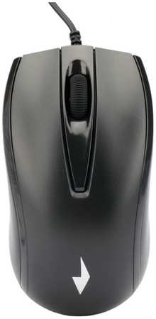 Мышь Gembird MOP-110 USB, черная, 2кн.+колесо-кнопка, 1000 DPI, кабель 1.8м 9698415001