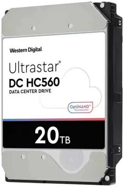 Жесткий диск 20TB SAS 12Gb/s Western Digital WUH722020BL5204 Ultrastar DC HC560 3.5″ 7200rpm 512MB 512e/4Kn (0F38652) 9698415152