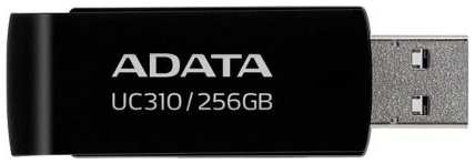 Накопитель USB 3.2 256GB A-Data UC310-256G-RBK UC310, черный 9698415363