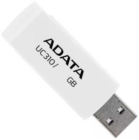 Накопитель USB 3.2 256GB A-Data UC310-256G-RWH UC310, белый 9698415365