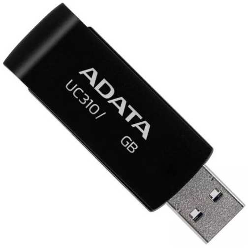 Накопитель USB 3.2 32GB A-Data UC310-32G-RBK UC310, черный 9698415374