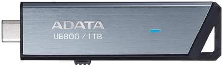 Накопитель USB 3.2 1TB A-Data AELI-UE800-1T-CSG Elite UE800, TypeC, металлич.1000/1000 Mb/s