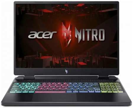 Ноутбук Acer Nitro AN16-51-58S2 NH.QLRCD.003 i5-13500H/16GB/512GB SSD/RTX 4050 6GB/16″ WUXGA IPS/WiFi/BT/cam/noOS/black 9698415946