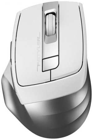 Мышь Wireless A4Tech FG35S USB SILVER серебристый/белый оптическая (2000dpi) silent USB (5but) 1929942 9698416420