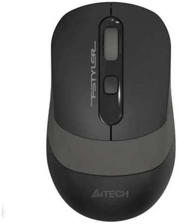 Мышь A4Tech FM10S USB GREY черная/серый оптическая (1600dpi) silent USB (4but) 1929943 9698416423