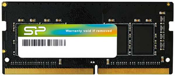 Модуль памяти SODIMM DDR4 32GB Silicon Power SP032GBSFU320X02 32GB 3200MHz PC4-25600 CL22 SO-DIMM 260-pin 1.2В single rank RTL 9698416524