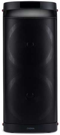Портативная акустика Digma D-MC1750 AS1750B черная, 60W, FM, USB, BT, micro SD