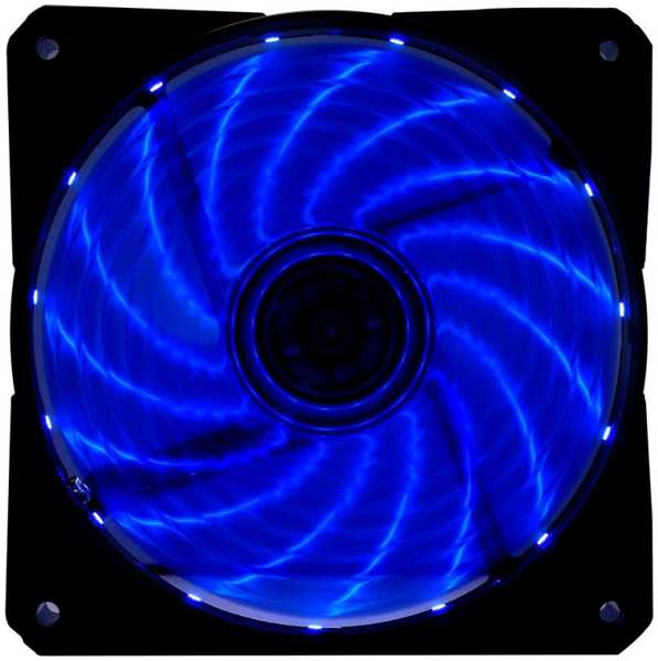 Вентилятор для корпуса Digma DFAN-LED-BLUE 120x120x25mm 3-pin 4-pin (Molex)23dB 115gr LED Ret 9698417247