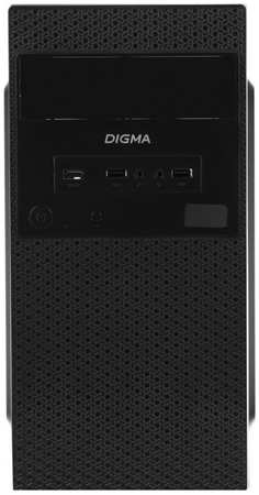 Корпус mATX Digma DC-MATX103-U2 без БП mATX 1x80mm 2x120mm 2xUSB2.0 audio