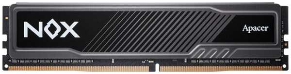 Модуль памяти DDR4 32GB Apacer AH4U32G32C282MBAA-1 NOX Black Gaming PC4-25600 3200MHz CL16 1.35V Heat Sink (Retail) 2048*8 9698417331