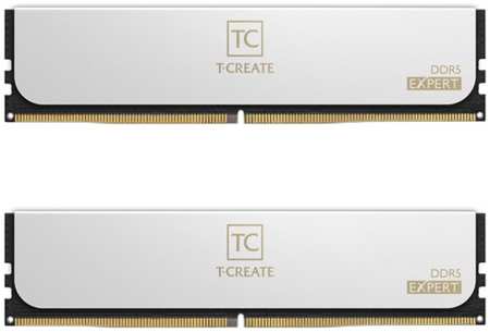 Модуль памяти DDR5 64GB (2*32GB) Team Group CTCWD564G6000HC34BDC01 T-Create Expert PC5-48000 6000MHz CL34 1.3V, white 9698418032