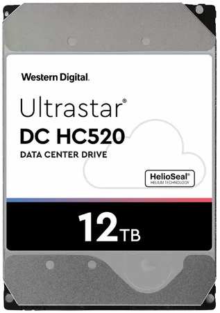 Жесткий диск 12TB SATA 6Gb/s Western Digital HUH721212ALE600 Ultrastar DC HC520 3.5″ 7200rpm 256MB 9698418110