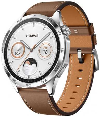 Часы Huawei Watch GT 4 Phoinix-B19L 55020BGX 46mm Brown Leather 9698418124