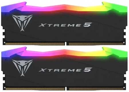Модуль памяти DDR5 48GB (2*24GB) Patriot Memory PVXR548G76C36K Viper Xtreme 5 PC5-60800 7600MHz CL36 1.45V heat sink