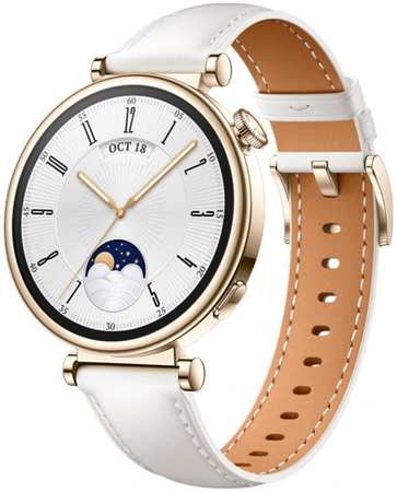 Часы Huawei Watch GT 4 Aurora-B19L 55020BHX 41mm White Leather 9698418179