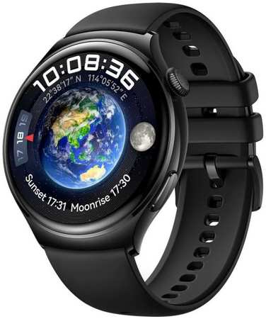 Часы Huawei Watch 4 55020APA Black Elastomer 9698419344