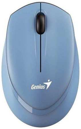 Мышь Wireless Genius NX-7009 31030030401 blue grey, бесшумная, 3 кнопки 9698419677