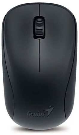 Мышь Wireless Genius NX-7000X 31030033400 полноразмерная, эргономичная, бесшумная, 3 кнопки, DPI 1200, 2.4 GHz, black 9698419678