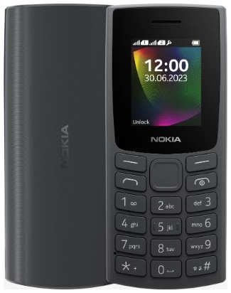 Мобильный телефон Nokia 106 1GF019BPA2C02 TA-1564 DS EAC CHARCOAL 9698419779