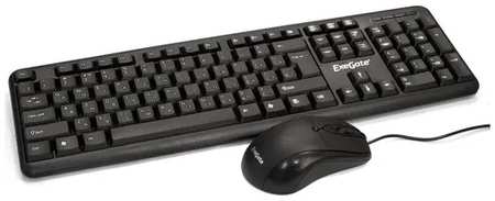Комплект Exegate Professional Standard Combo MK120 EX286204RUS (клавиатура влагозащищенная 104кл. + мышь оптическая 1000dpi, 3 кнопки и колесо прокрут