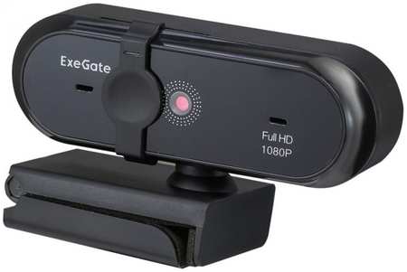 Веб-камера Exegate Stream C925 Wide FullHD T-Tripod EX294484RUS (матрица 1/3″ 2Мп, 1920х1080, 1080P, USB, фиксированный фокус, микрофон, поворотное кр 9698420770