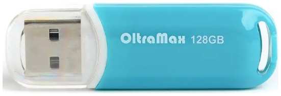 Накопитель USB 2.0 128GB OltraMax OM-128GB-230-Steel 230 стальной