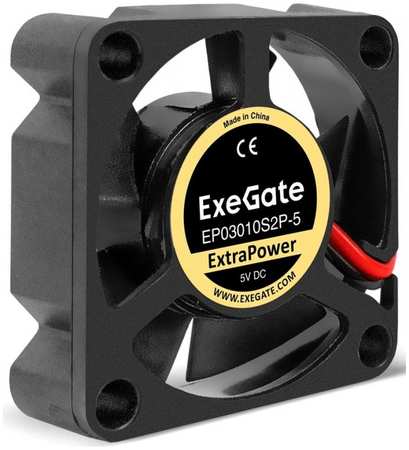 Вентилятор для корпуса Exegate EX295191RUS 30x30x10 мм, 12000rpm, 5.73CFM, 33dBA, 2-pin 9698420914