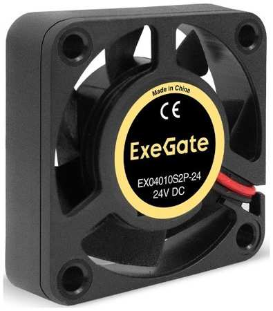 Вентилятор для корпуса Exegate EX295201RUS 40x40x10 мм, 7500rpm, 8.2CFM, 35.5dBA, 2-pin 9698420975