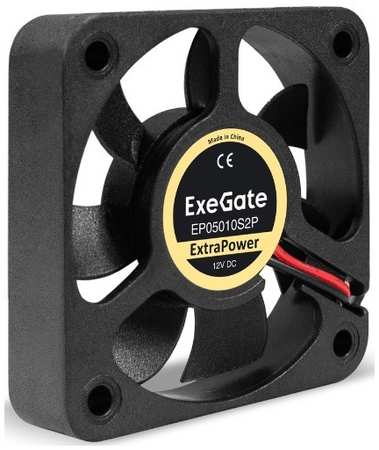 Вентилятор для корпуса Exegate EX283366RUS 50x50x10 мм, 6500rpm, 10.6CFM, 36dBA, 2-pin 9698420980