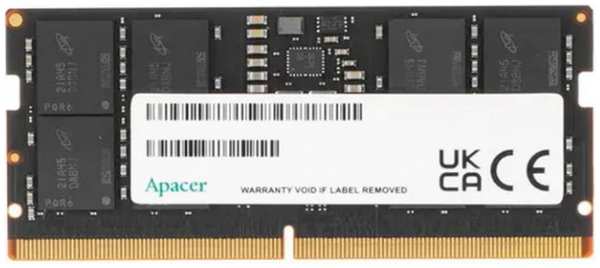 Модуль памяти SODIMM DDR5 16GB Apacer FS.16G2A.PTH PC5-38400 4800MHz CL40, 1.2V, RTL 9698421177