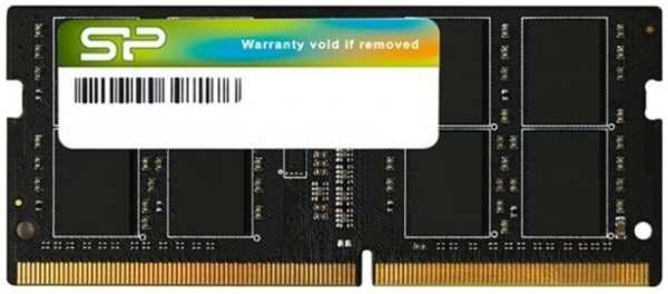 Модуль памяти SODIMM DDR4 8GB Silicon Power SP008GBSFU320X02 PC4-25600 3200MHz CL22 260-pin 1.2В single rank Retail