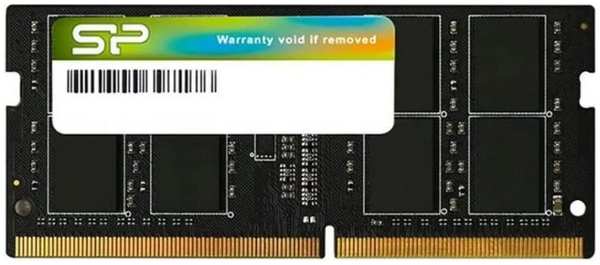 Модуль памяти SODIMM DDR4 16GB Silicon Power SP016GBSFU320X02 PC4-25600 3200MHz CL22 260-pin 1.2В single rank Retail 9698421729