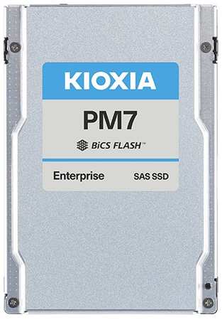 Накопитель SSD 2.5'' Toshiba (KIOXIA) KPM71RUG3T84 PM7-R, 3.84TB SAS 24Gb/s, TLC, 4200/3650 MB/s, IOPs 720K/155K, TBW 7008, DWPD 1 9698421859