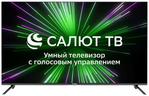 Телевизор Hyundai H-LED50BU7000 LED 50″ Салют ТВ Frameless 4K Ultra HD 60Hz DVB-T DVB-T2 DVB-C DVB-S DVB-S2 USB WiFi Smart TV