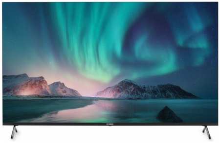 Телевизор Hyundai H-LED55BU7006 LED 55″ Android TV Frameless Metal черный 4K Ultra HD 60Hz DVB-T DVB-T2 DVB-C DVB-S DVB-S2 USB WiFi Smart TV 9698422527