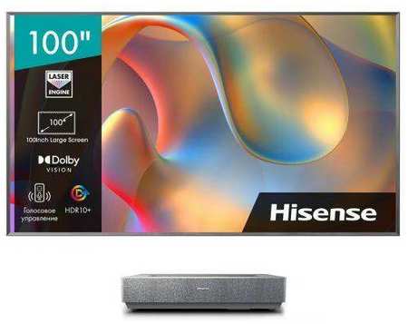 Телевизор Hisense 100L5H серебристый 4K Ultra HD 60Hz DVB-T DVB-T2 DVB-C DVB-S DVB-S2 USB WiFi Smart TV 9698422537