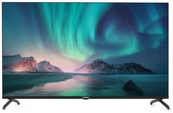Телевизор Hyundai H-LED43BU7006 LED 43″ Android TV Frameless Metal черный 4K Ultra HD 60Hz DVB-T DVB-T2 DVB-C DVB-S DVB-S2 USB WiFi Smart TV 9698422575