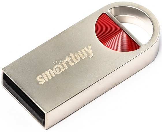 Накопитель USB 2.0 64GB SmartBuy SB064GBMC8 MC8 металл красный 9698424668