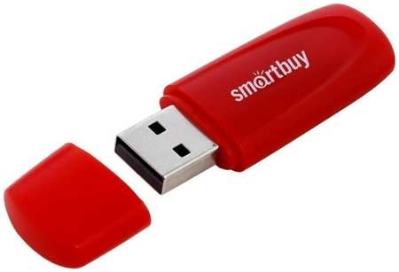 Накопитель USB 2.0 4GB SmartBuy SB004GB2SCR Scout красный 9698424859