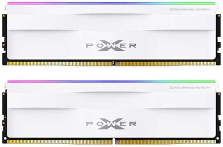 Модуль памяти DDR5 32GB (2*16GB) Silicon Power SP032GXLWU560FDH XPOWER Zenith RGB PC5-44800 5600MHz CL40 1.25V white 9698429246