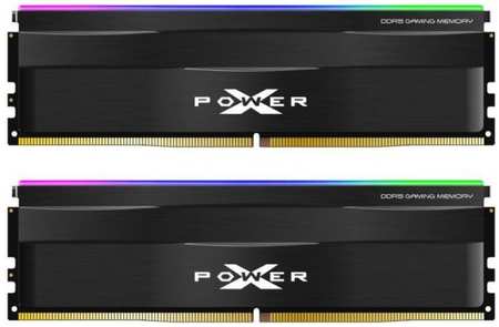 Модуль памяти DDR5 64GB (2*32GB) Silicon Power SP064GXLWU560FDF XPOWER Zenith RGB PC5-44800 5600MHz CL40 1.25V black 9698429288