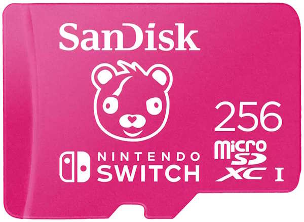 Карта памяти MicroSDXC 256GB SanDisk SDSQXAO-256G-GN6ZG для Nintendo Switch серии Fortnite 9698430468