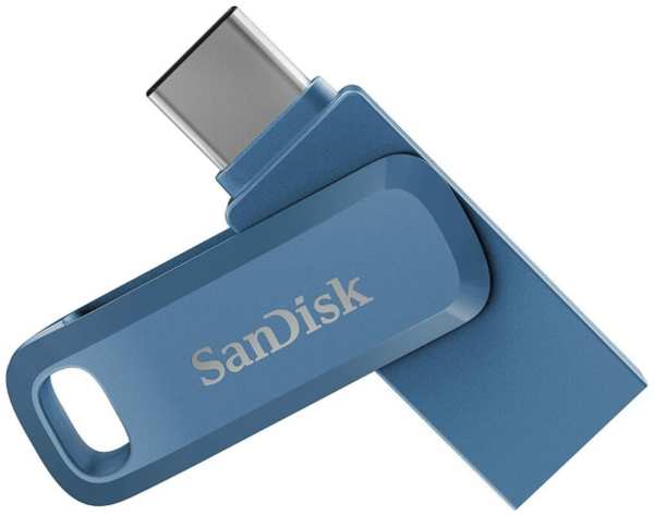 Накопитель USB 3.2 512GB SanDisk SDDDC3-512G-G46NB Dual Drive Go USB-C navy blue 9698430486