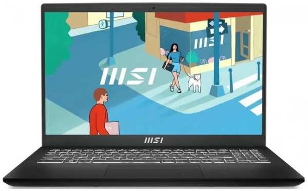 Ноутбук MSI Modern 15 9S7-15H112-870 i5-1335U/16GB/512GB SSD/Iris Xe Graphics/15.6″ FHD IPS/WiFi/BT