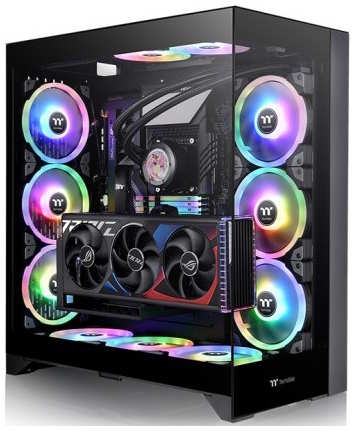 Корпус eATX Thermaltake CTE E600 MX CA-1Y3-00M1WN-00 , без БП, боковая панель из закаленного с