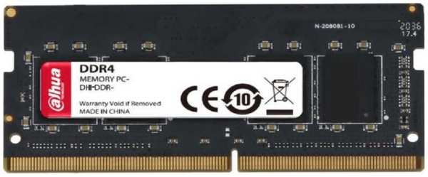 Модуль памяти SODIMM DDR4 16GB Dahua DHI-DDR-C300S16G32 PC4-25600 3200MHz CL22 1.2V 9698431164