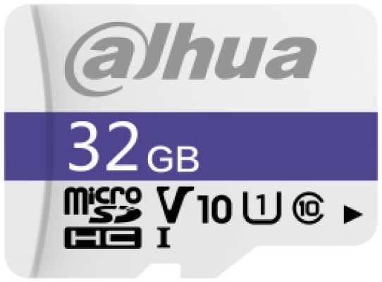 Карта памяти MicroSDXC 32GB Dahua DHI-TF-C100/32GB C10/U1/V10 UHS-I FAT32 90MB/s/15MB/s 9698431170