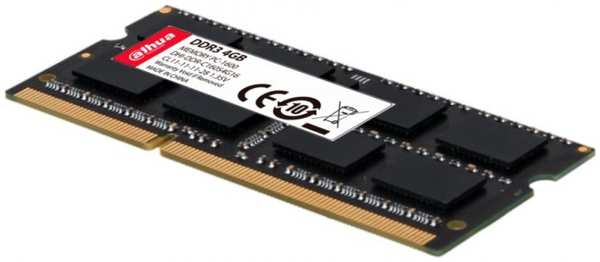 Модуль памяти SODIMM DDR3 4GB Dahua DHI-DDR-C160S4G16 PC3-12800 1600MHz CL11 1.35V 9698431189